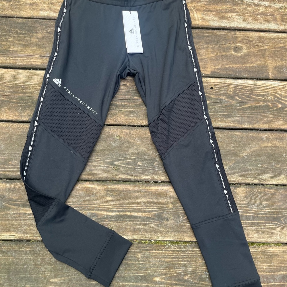 ADIDAS by STELLA McCARTNEY P ESS TIGHT/Leggings Black & White Size Small NWT